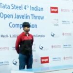 Rohtas daughter nishi kumari won brown medal in Tata Steel indian Open Javelin Throw Competition (3)