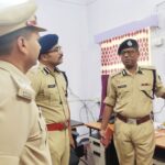 rohtas news DG ak ambedkar inspected emergency response support system in sp office rohtas (1)