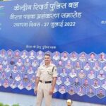 rohtas news CRPF Jawan Anjani kumar pandey from kochas received Gallantry Police Medal (2)