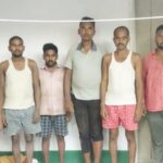 rohtas news Forest department raided in midnight seized five tractors tendu leaves eight arrested
