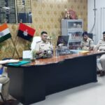 rohtas news SP ashish bharti gave strict instructions to police officers in crime meeting (1)