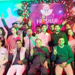 rohtas news Freshers Party organized in Journalism Department of GNSU Satyam Patel became Mr Fresher and Deepshikha became Miss Fresher 1223 (2)