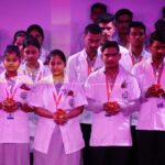 rohtas news lamp lighting and oath taking ceremony organized in Narayana Nursing College 0224